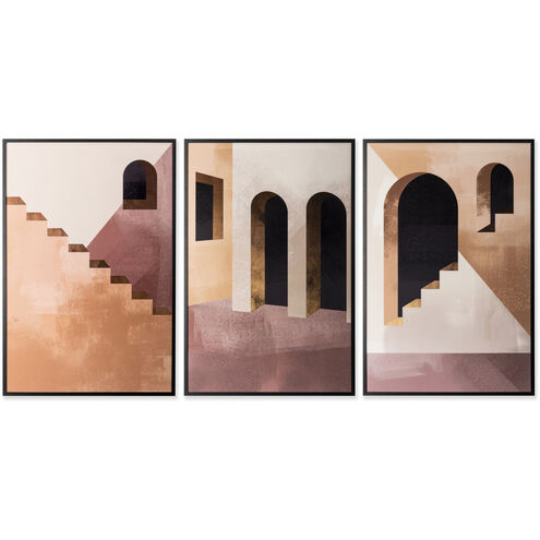 Sierra Nights Black Luxe Art, Set Of 3